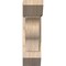 Ekena Millwork Funston Slat Smooth Bracket w/ Offset Brace, Douglas Fir, 7 1/2"W x 18"D x 26"H BKT0806X18X26FST06SDF - alternate 4